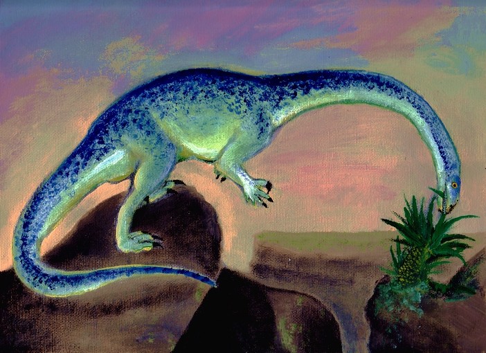 Adeopapposaurus
(Адеопаппозавр), Jurassic
(Юрский период)