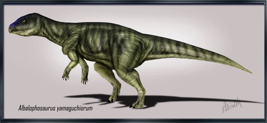 Albalophosaurus, Cretaceous
(Меловой период)
