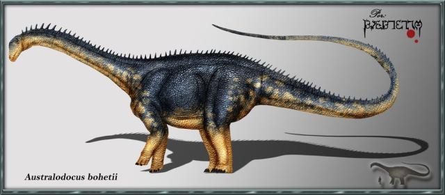 Australodocus, Jurassic
(Юрский период)