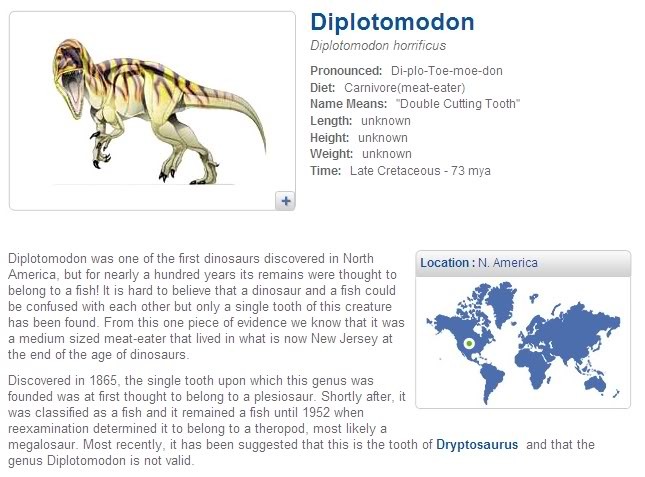 Diplotomodon, Cretaceous
(Меловой период)