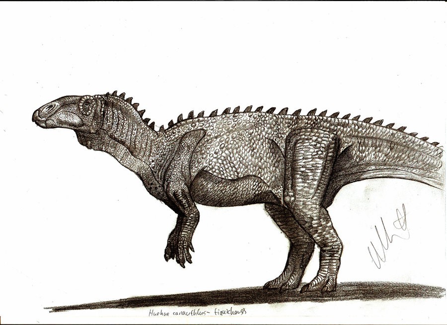 Huehuecanauhtlus, Cretaceous
(Меловой период)
