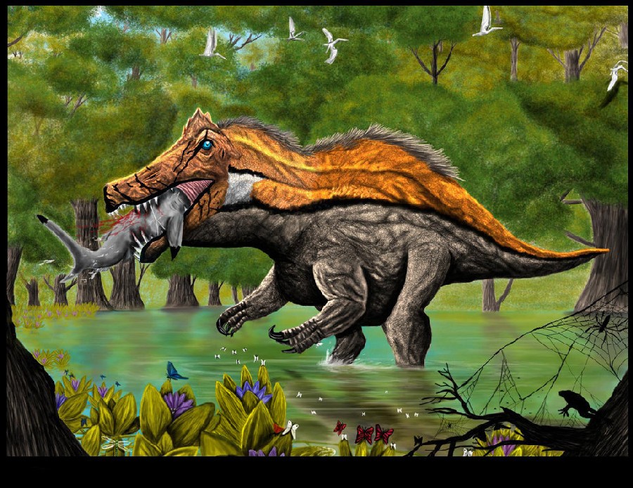 Irritator Pictures Facts The Dinosaur Database