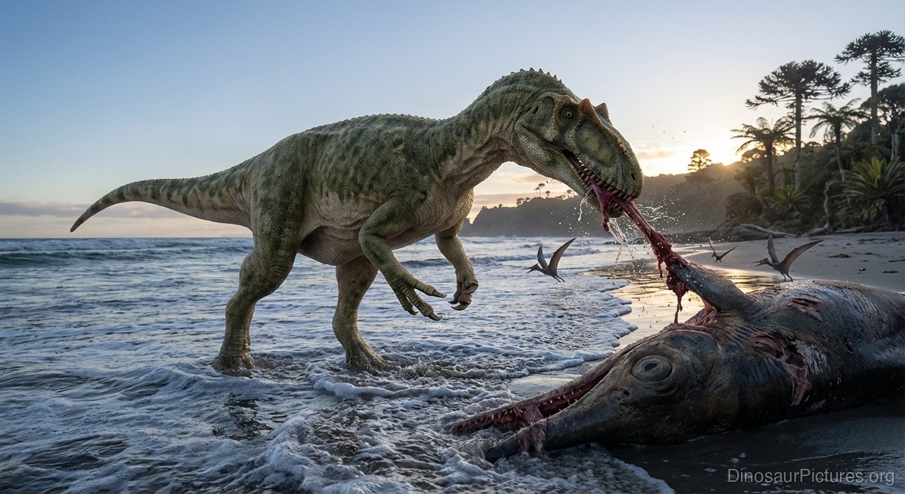 Eustreptospondylus Pictures \u0026 Facts - The Dinosaur Database, image size:1280x698