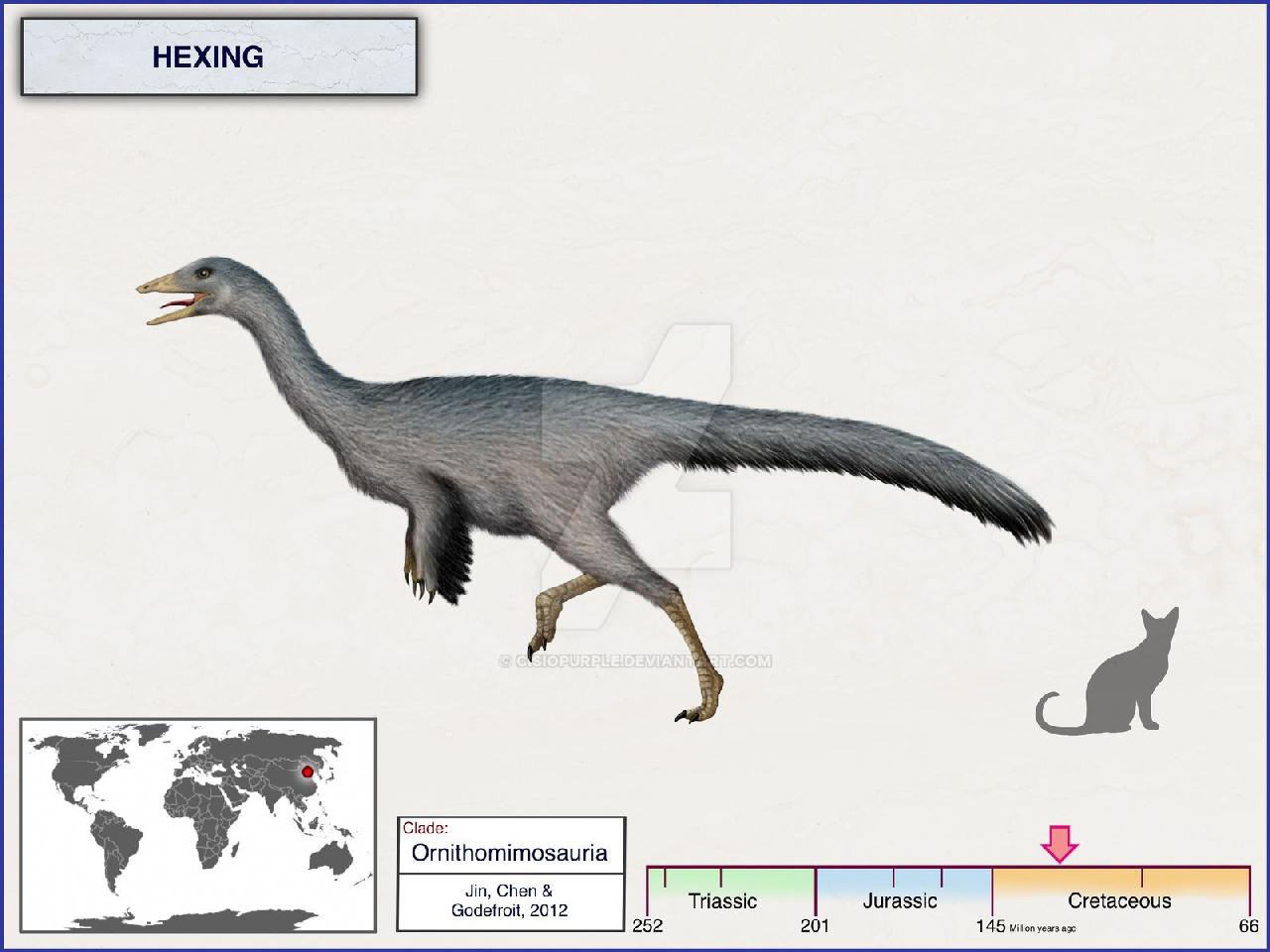 Hexing, Cretaceous
(Меловой период)